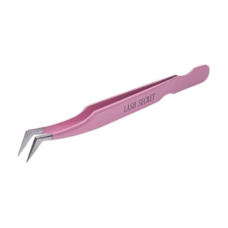 Пінцет Lash Secret L, рожеве шампанське, 1 шт (pl051031)